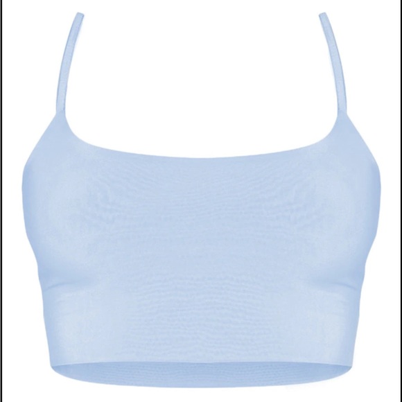 Bundle of 2 Crop Tops - Blue & Green - New - Picture 2 of 9